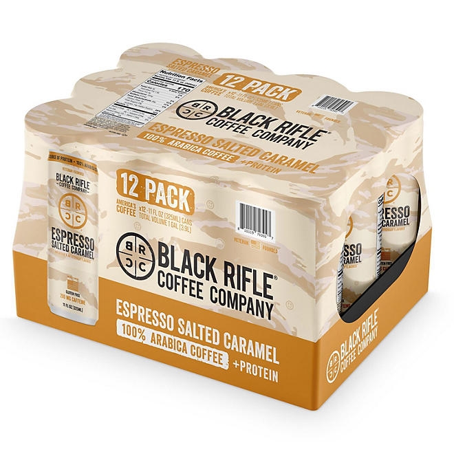 Black Rifle Coffee Company Espresso Salted Caramel 11 fl. oz., 12 pk. - Image 2