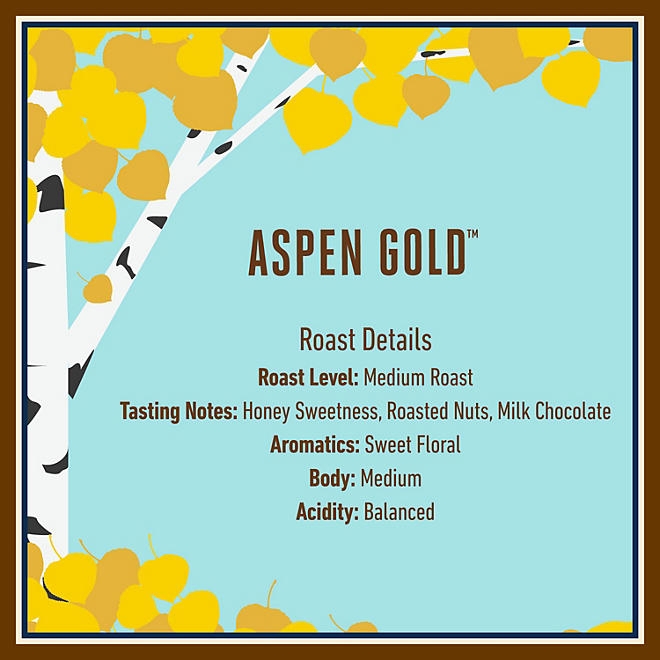 Boyer's Coffee Aspen Gold Medium Roast Whole Bean, 36 oz. - Image 5