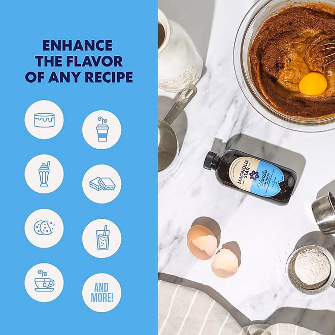 Magnolia-Star Pure Vanilla Extract, 8 fl. oz. - Image 5