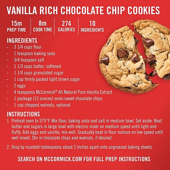 McCormick Pure Vanilla Extract, 8 fl. oz. - Image 5