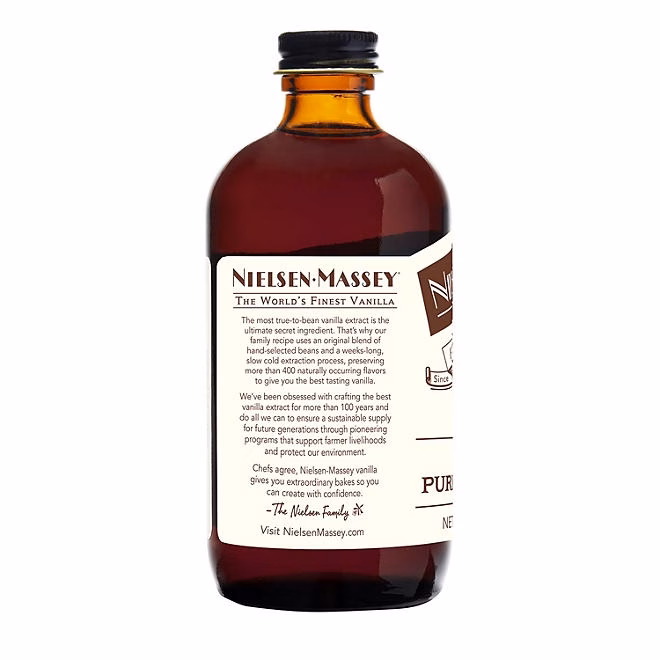 Nielsen-Massey Gourmet Pure Vanilla Extract 8 fl. oz. - Image 3