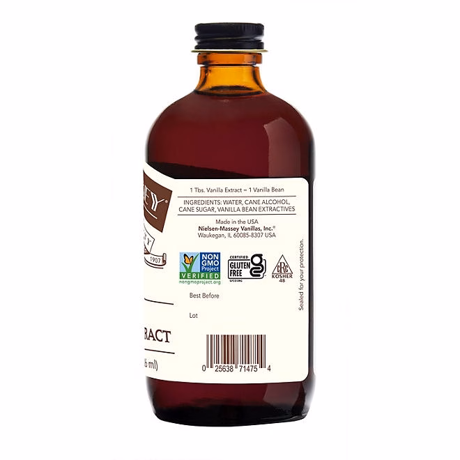 Nielsen-Massey Gourmet Pure Vanilla Extract 8 fl. oz. - Image 4