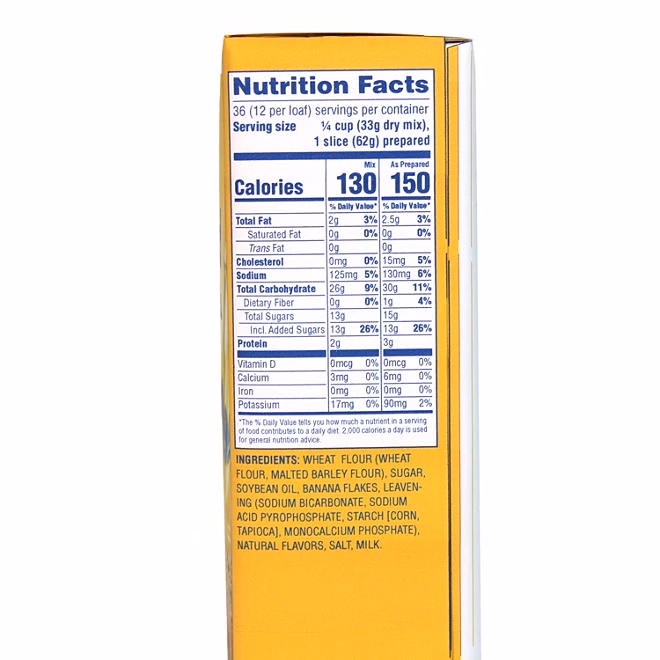 Chiquita Banana Bread Mix, 13.7 oz., 3 pk. - Image 4