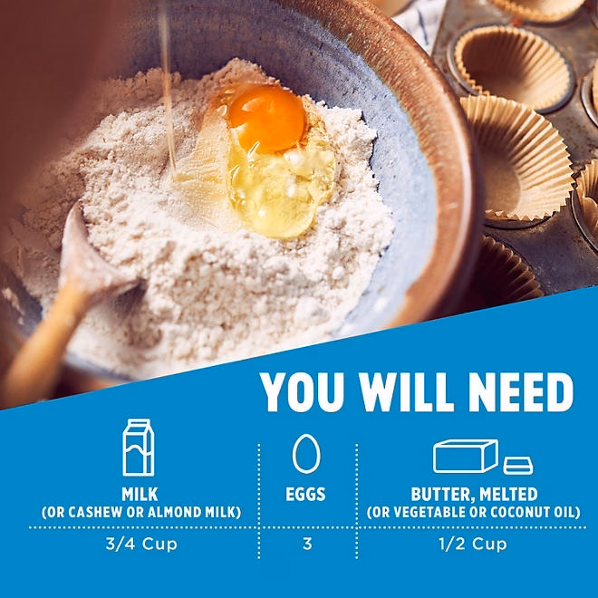 Krusteaz Gluten Free Wild Blueberry Muffin Mix, 15.7 oz. - Image 4