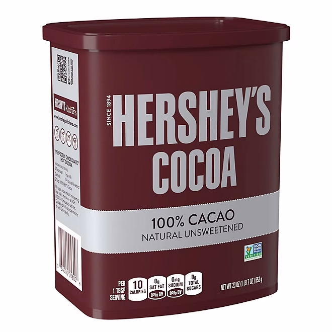 HERSHEY'S Natural Unsweetened Cocoa Powder, 23 oz. - Image 2