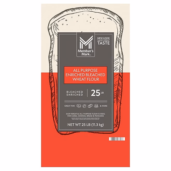Member's Mark All Purpose Flour, 25 lbs. - Image 2