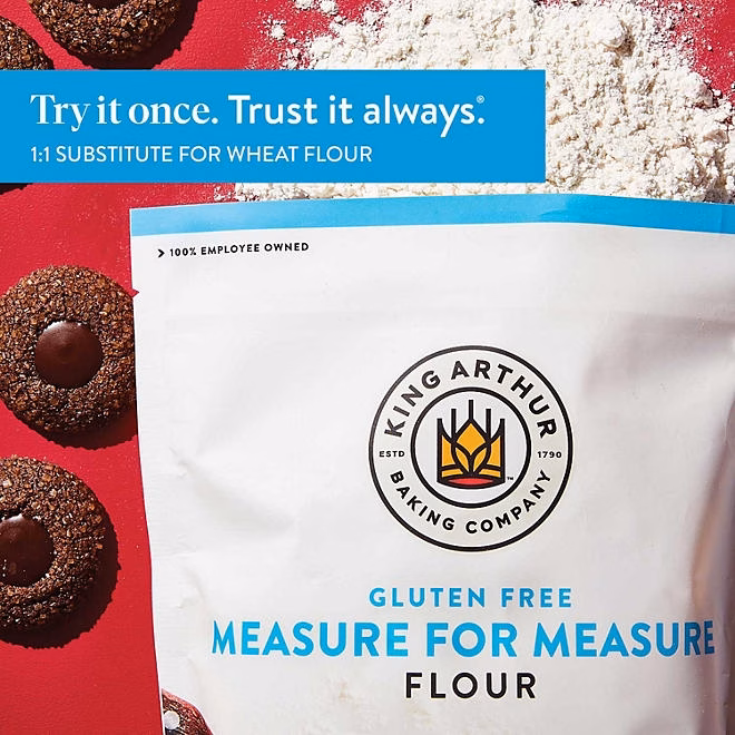 King Arthur Gluten-Free Measure for Measure Flour, 5 lbs. - Image 7