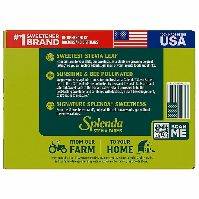 Splenda Naturals Stevia Sweetener Packets, 500 ct. - Image 5