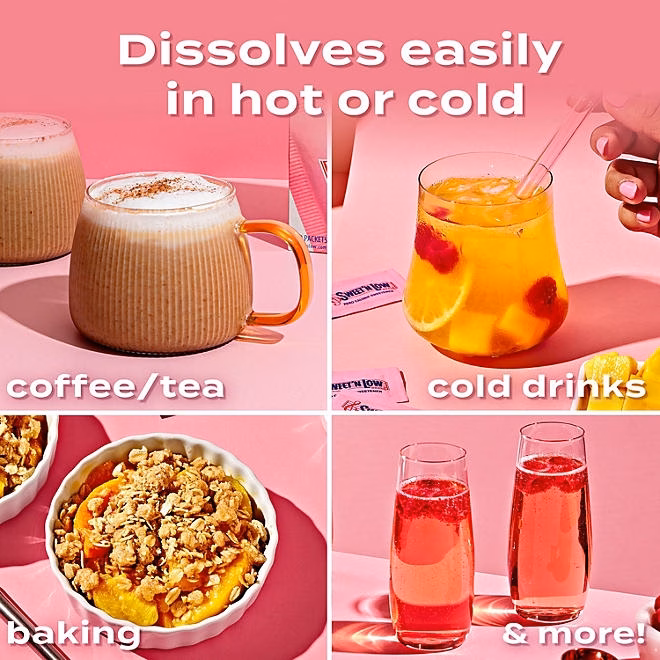 Sweet'N Low Zero-Calorie Sweetener Packets, 1,500 ct. - Image 6