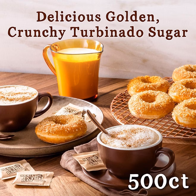 Sugar in the Raw Turbinado Cane Sugar Packets, 500 ct. - Image 5