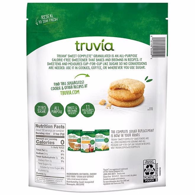 Truvia Sweet Complete Plant Based Granulated Sweetener, 32 oz. - Image 4
