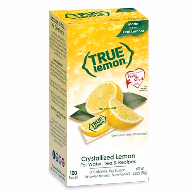 True Lemon Crystallized Lemon Packets, 100 ct. - Image 3
