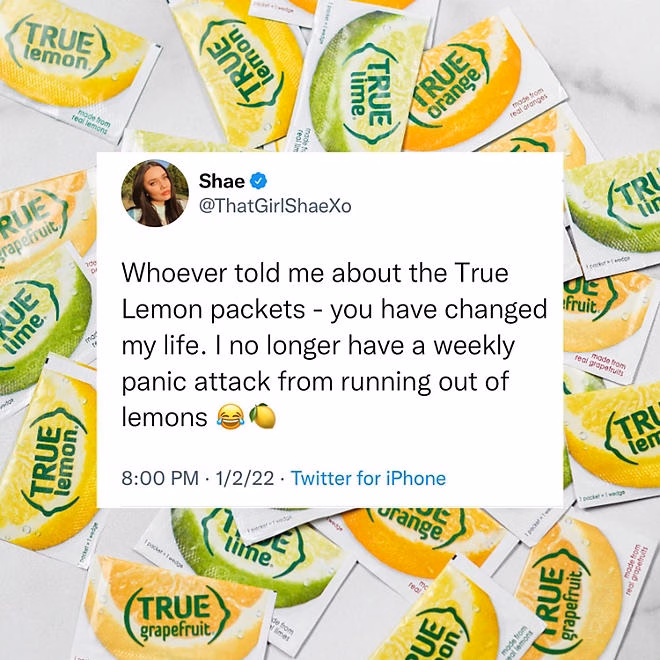 True Lemon Crystallized Lemon Packets, 100 ct. - Image 6