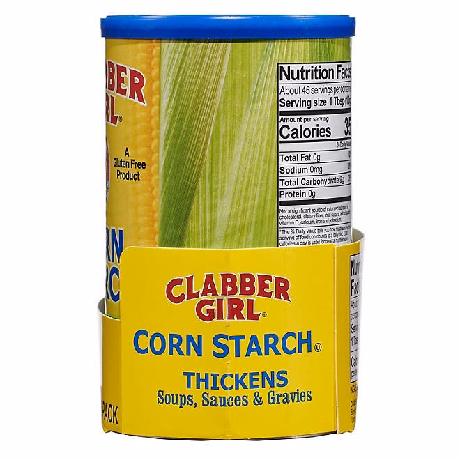 Clabber Girl Corn Starch, 16 oz., 2 pk. - Image 5