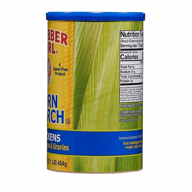 Clabber Girl Corn Starch, 16 oz., 2 pk. - Image 6
