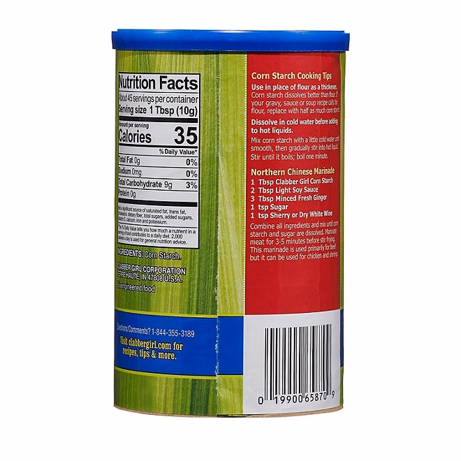 Clabber Girl Corn Starch, 16 oz., 2 pk. - Image 7