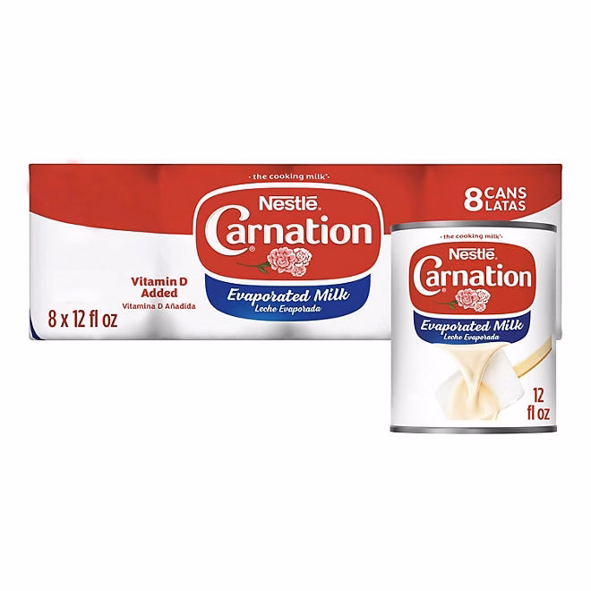 Carnation Evaporated Milk, 12 fl. oz. cans, 8 pk. - Image 2