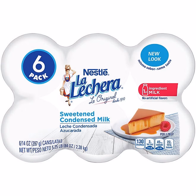 Nestle La Lechera Sweetened Condensed Milk, 14 oz., 6 pk. - Image 5