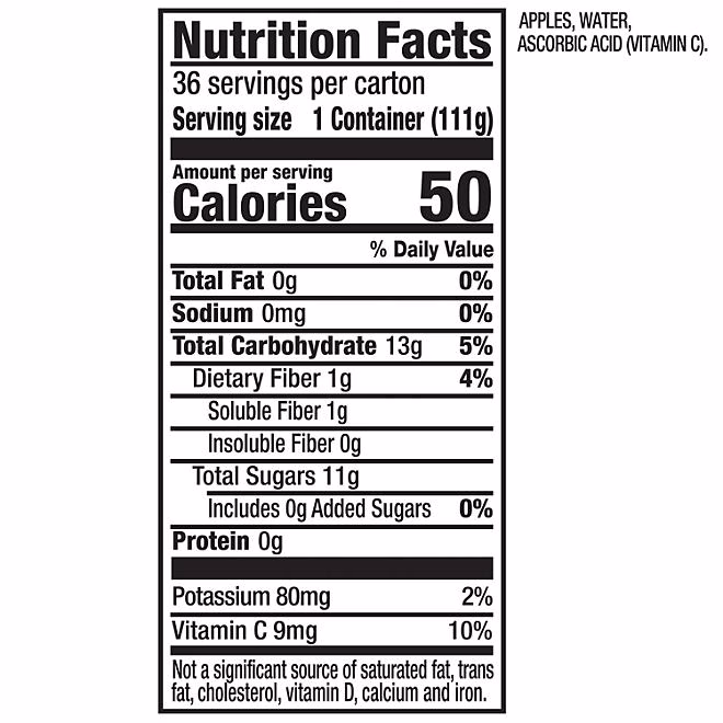 Mott's Natural Applesauce, 36 ct. - Image 3