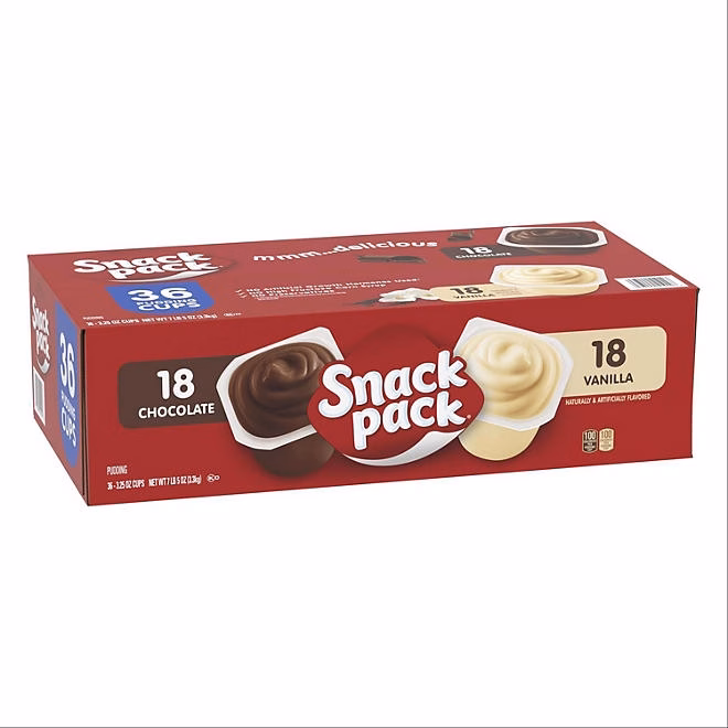 Snack Pack Pudding Variety Pack, 3.25 oz., 36 pk. - Image 3