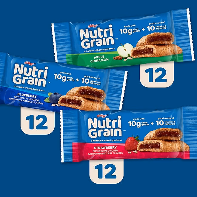 Nutri-Grain Bars Variety Pack, 1.3 oz., 36 pk. - Image 4