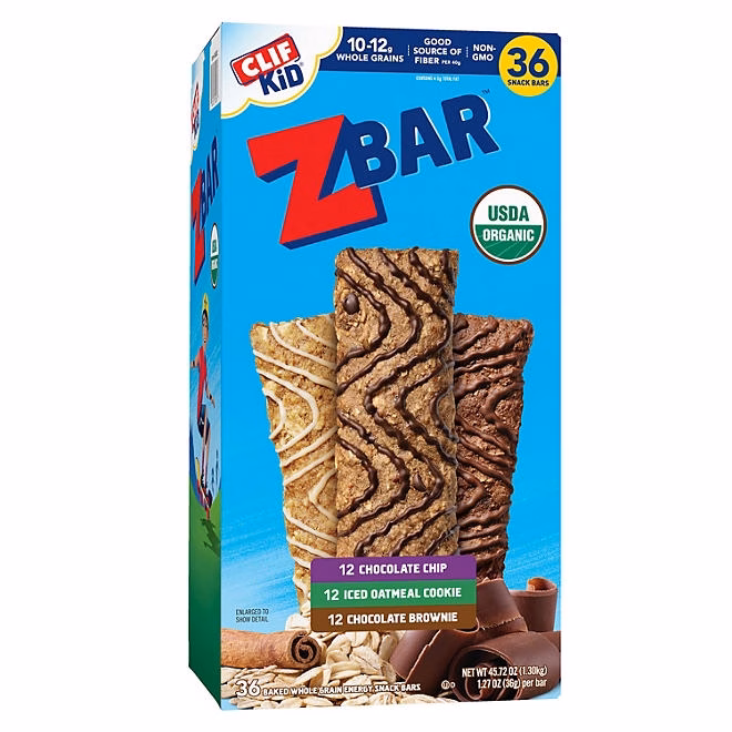 CLIF Kid ZBar, 1.27 oz., 36 ct. - Image 2