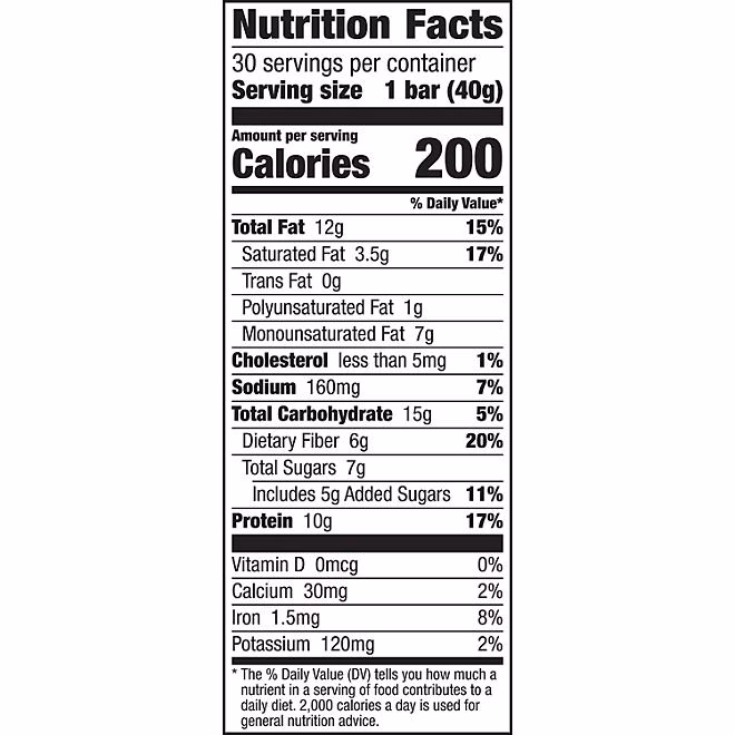 Nature Valley Peanut Butter Dark Chocolate Protein Chewy Bars, 30 ct. - Image 3