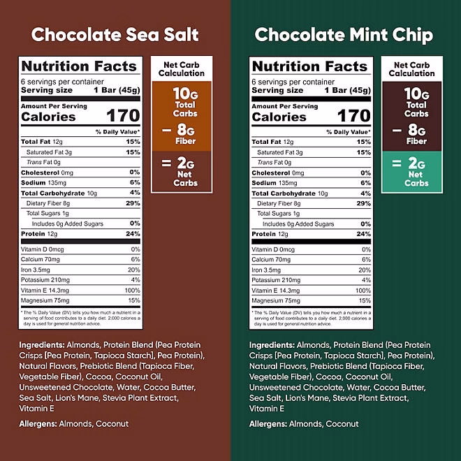 IQBAR Protein Bar Variety Pack, 12 ct. - Image 3