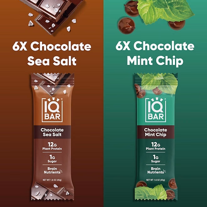 IQBAR Protein Bar Variety Pack, 12 ct. - Image 4
