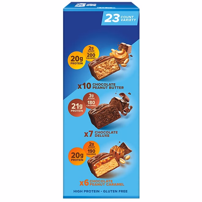 Pure Protein Bars Gluten Free, Chocolate Variety Pack 23 ct. - Image 7