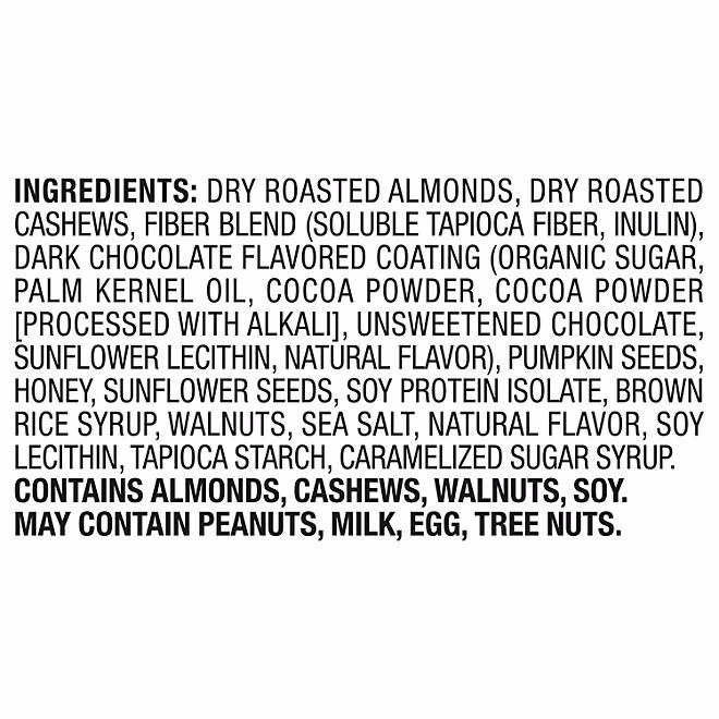 Member's Mark The Better Nut Bar, Dark Chocolate and Sea Salt, 24 ct. - Image 5