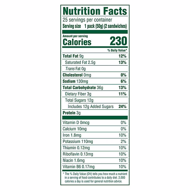 belVita Dark Chocolate Creme Breakfast Biscuits 25 pk. - Image 3