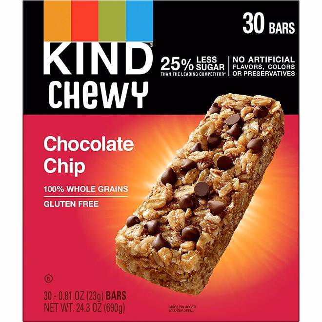 KIND Kids Chewy Chocolate Chip Granola Bars 30 ct. - Image 4