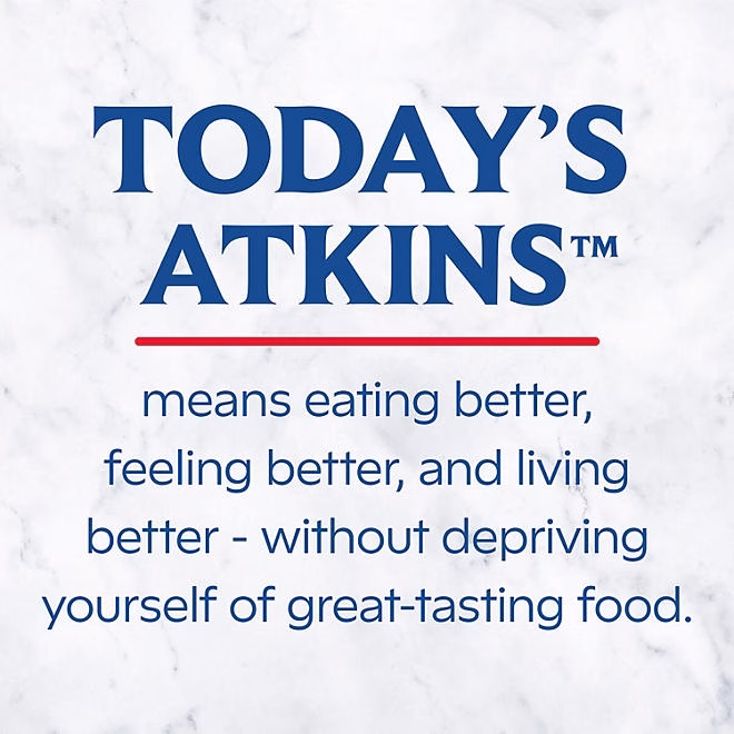 Atkins Chocolate Peanut Butter Meal Bars, High Fiber, 16g of Protein 15 ct. - Image 7