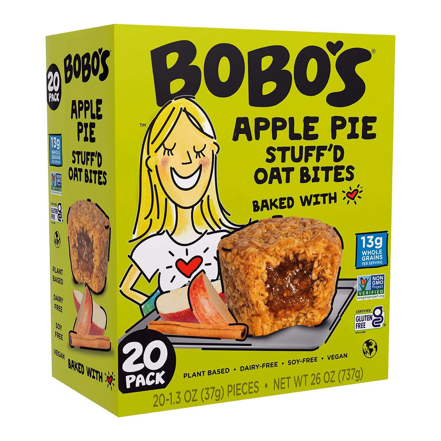 Bobo's Apple Pie Oat Bites, 20 ct.