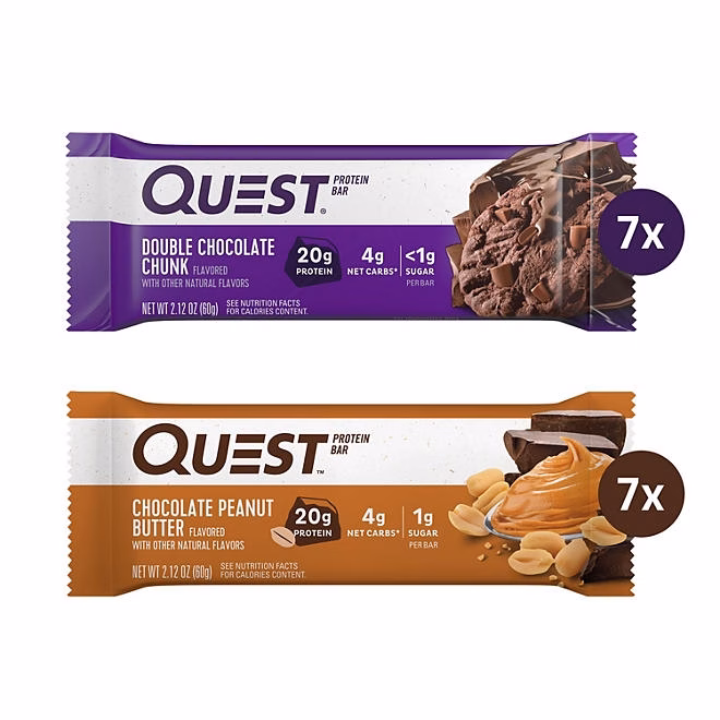 Quest Protein Bars Gluten Free, Variety Pack 14 ct. - Image 5