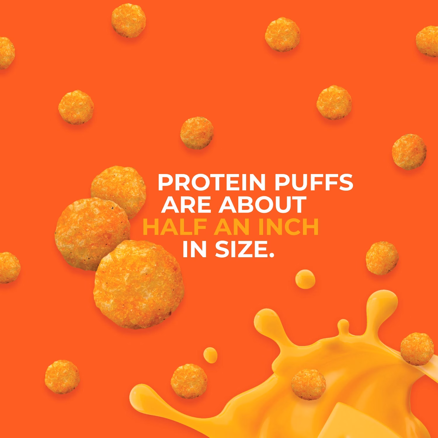 Twin Peaks 21g Keto Protein Puffs, Nacho Cheese, 0.66 lbs. - Image 6