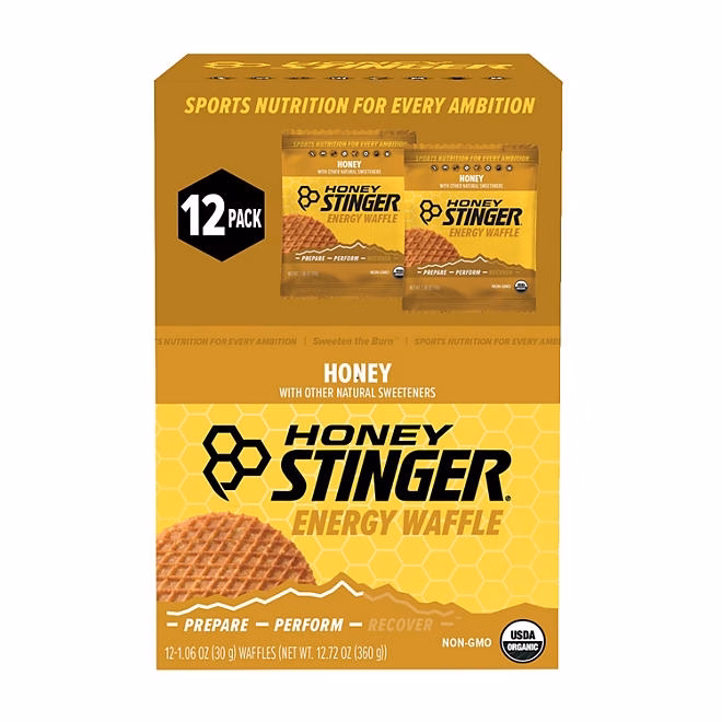 Honey Stinger Organic Energy Waffle, Honey, 12 ct. - Image 2