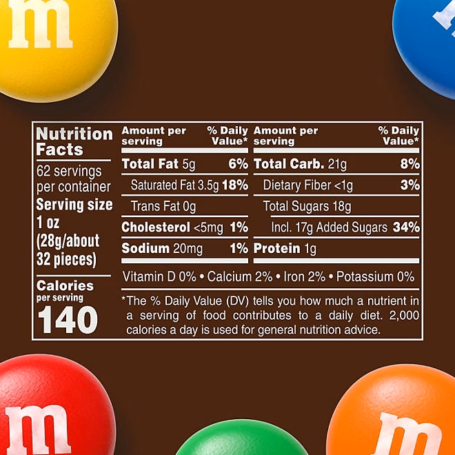 M&M'S Milk Chocolate Candy, 62 oz. - Image 3