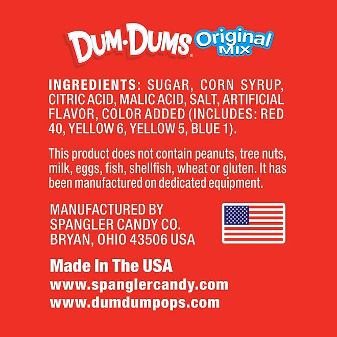 Dum Dum Original Mix Pops, 500 pcs. - Image 4