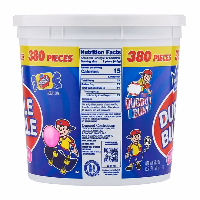 Dubble Bubble Bubble Gum, 380 pcs. - Image 6