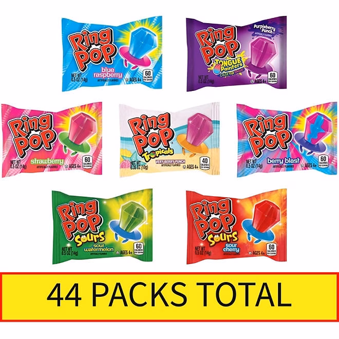 Ring Pop Variety Pack, 0.5 oz., 44 pk. - Image 4