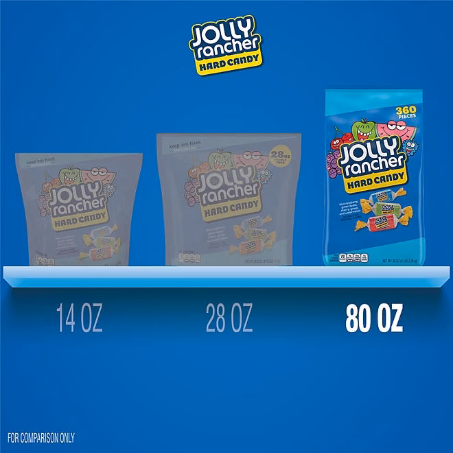 JOLLY RANCHER Assorted Fruit Flavored Hard Candy, 5 lbs. - Image 5