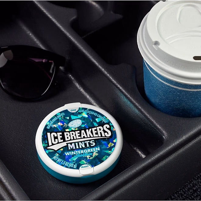ICE BREAKERS Wintergreen Sugar Free Breath Mints, 1.5 oz., 8 pk. - Image 7