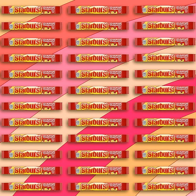 Starburst Original Fruity Chewy Candy, Full Size, 2.07 oz., 36 ct. - Image 6