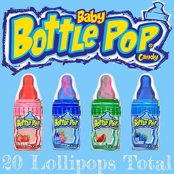 Baby Bottle Pop Variety Pack Candy, 0.85 oz., 20 ct. - Image 4