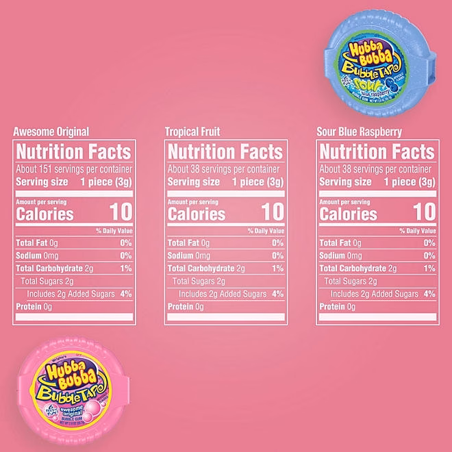 Hubba Bubba Bubble Tape Gum, 2 oz., 12 pk. - Image 3