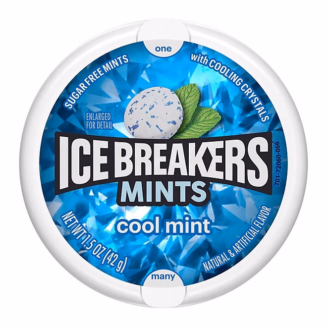 ICE BREAKERS Coolmint Sugar Free Breath Mints, 1.5 oz., 8 pk. - Image 6