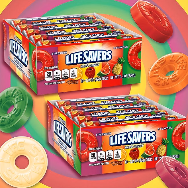 Life Savers 5 Flavors Hard Candy, 1.14 oz., 20 pk. - Image 7