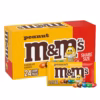 M&M'S Peanut Milk Chocolate Candy, Share Size, 3.27 oz., 24 pk.